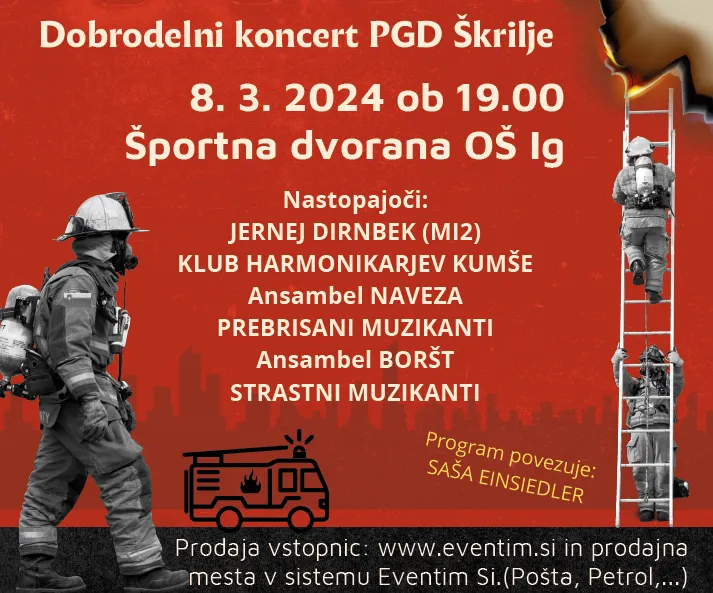DOBRODELNI KONCERT PGD ŠKRILJE