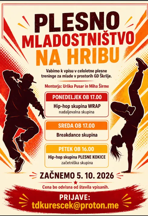 Nova plesna sezona v Škriljah