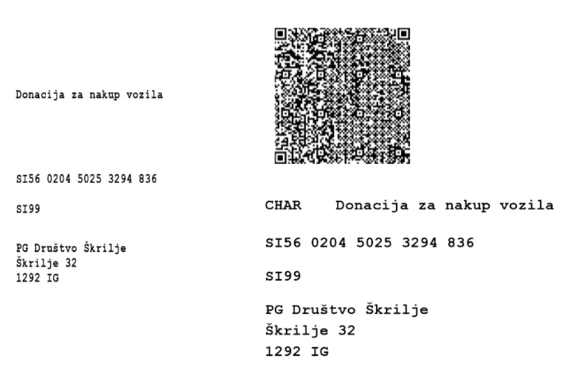 DONACIJE ZA GASILSKO DRUŠTVO ŠKRILJE